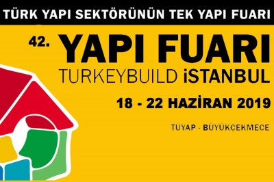 18-22 Haziran'da Tüyap Yapı ve İnşaat 2019 fuarındayız.